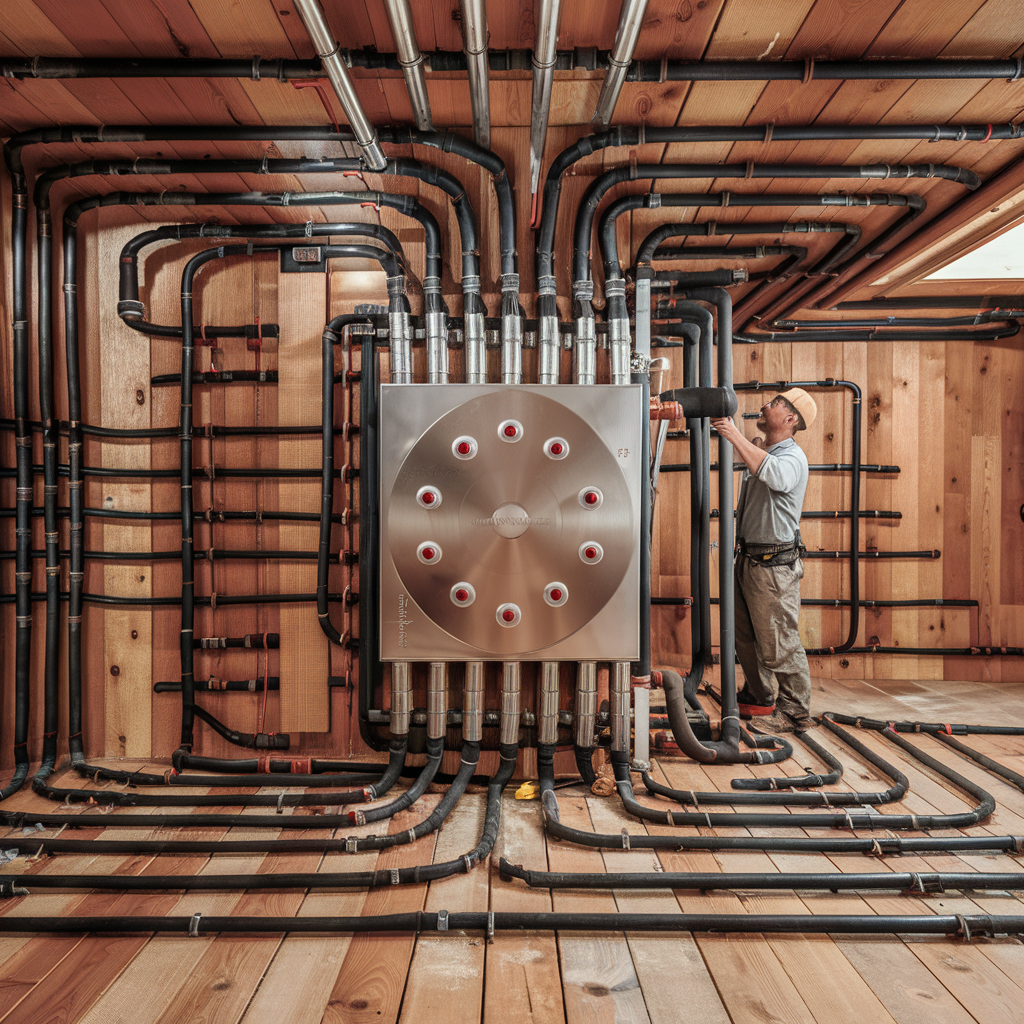 The secret to a comfortable and energy-efficient home lies in the even distribution of heat, and nothing achieves this better than underfloor heating manifold.