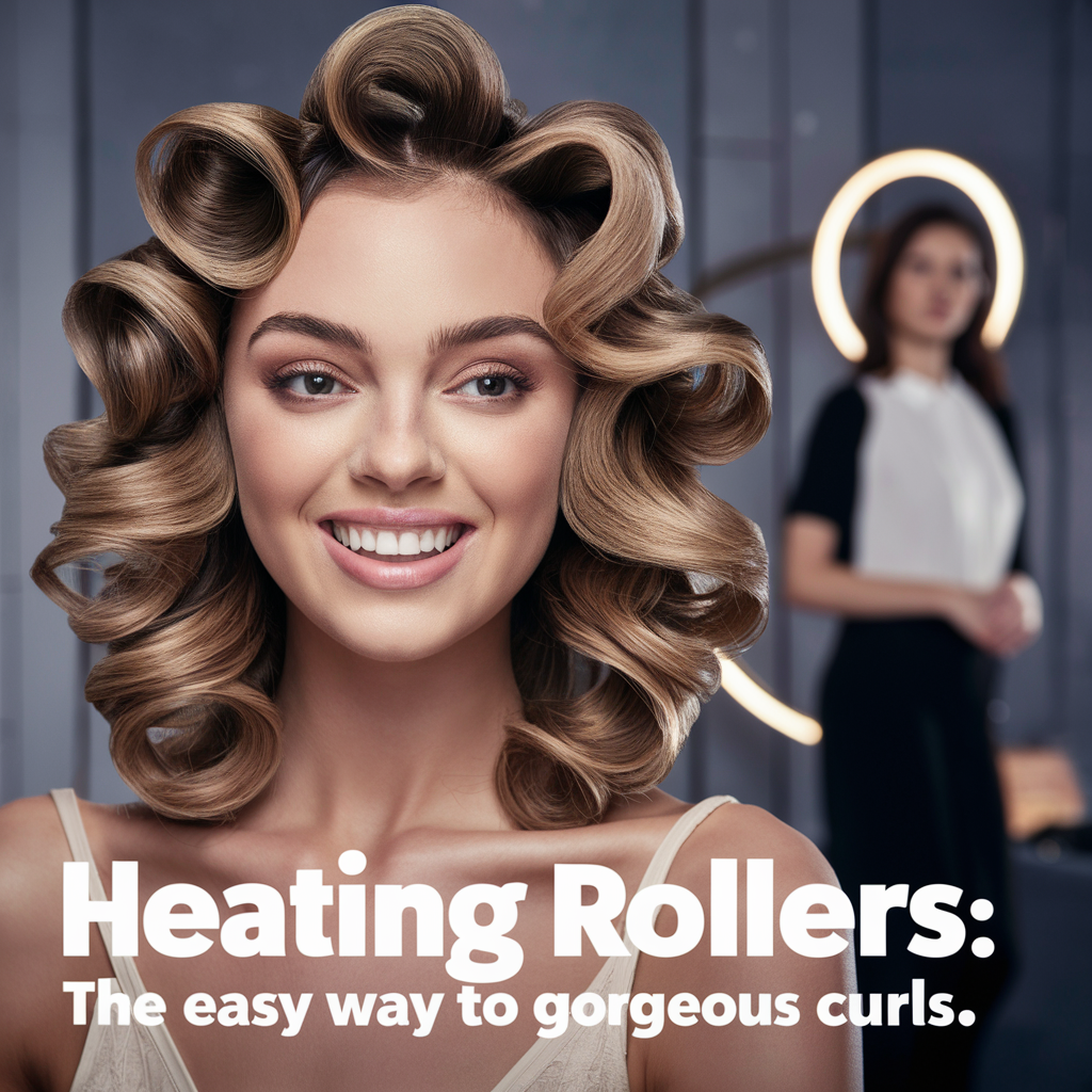 heating rollers simplify the process while protecting your hair from unnecessary damage.